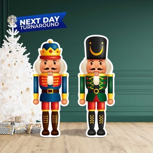 Recortes navideños, recortes personalizados, recortes navideños y recortes de abanicos. Cara en un palo para fiestas, Recortes de personajes
