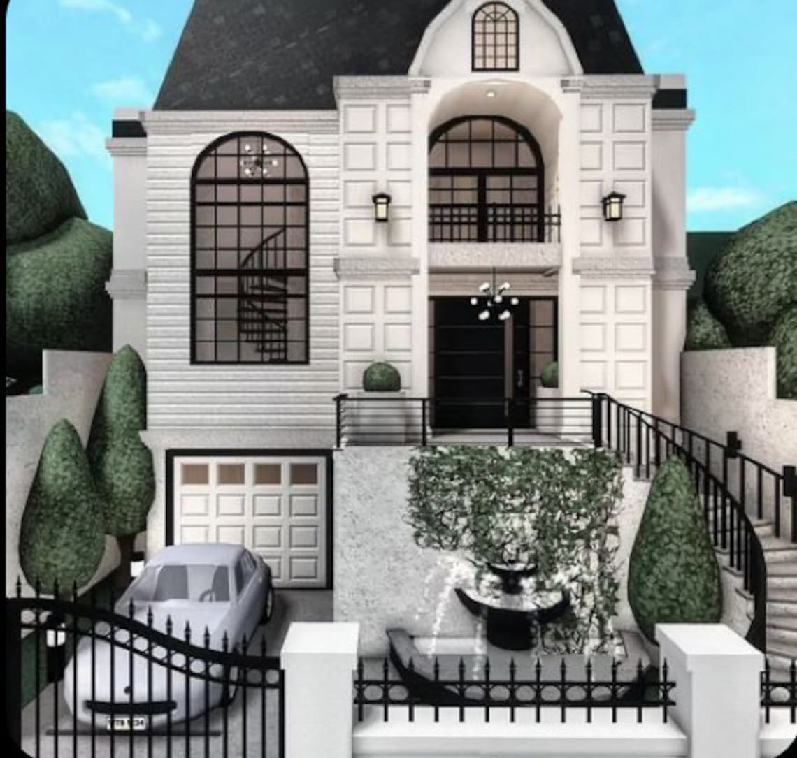 Roblox Bloxburg Realistic House Build Exterior Only Etsy Roblox Bloxburg Realistic House Build Exterior Only Etsy