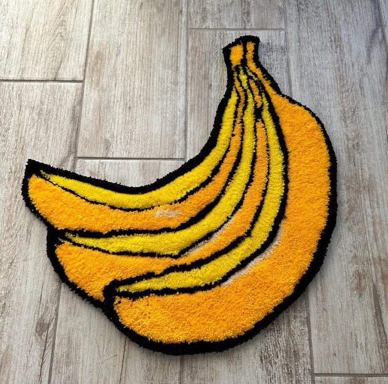 Bananas Rug Etsy