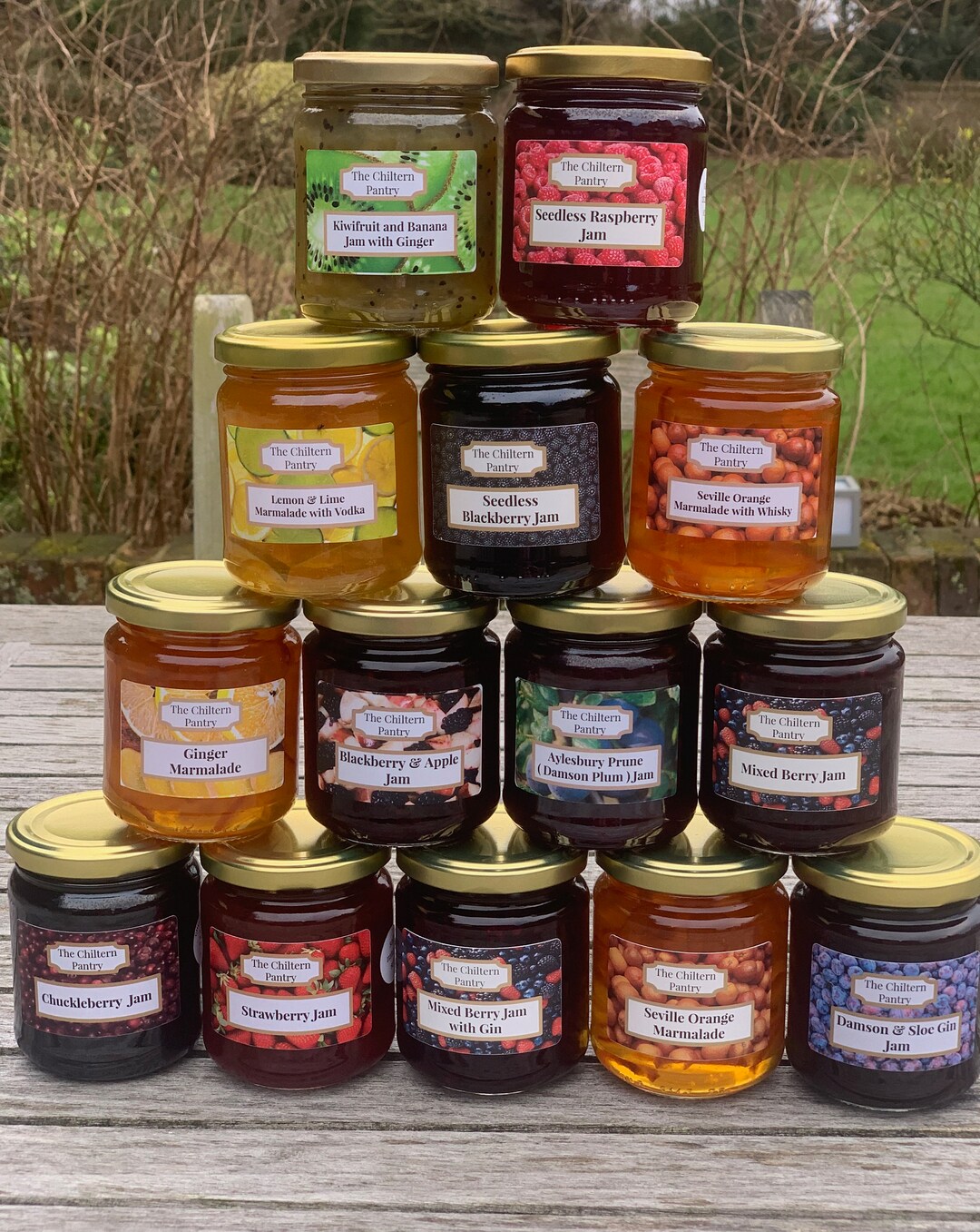 Home Made JAMS and MARMALADES Hand Made by Alison the Chiltern Pantry