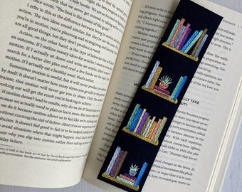 NIEUWE handgeschilderde sprankelende bladwijzers voor elke boekenliefhebber om uw verbeelding te prikkelen"
