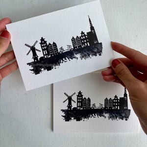 Amsterdam Skyline Postcard/Ansichtkaart | Print