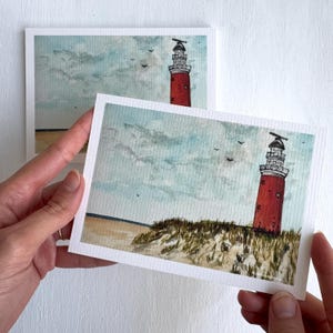 Phare de Texel - Cartes postales/Ansichtkaart | Impression A6