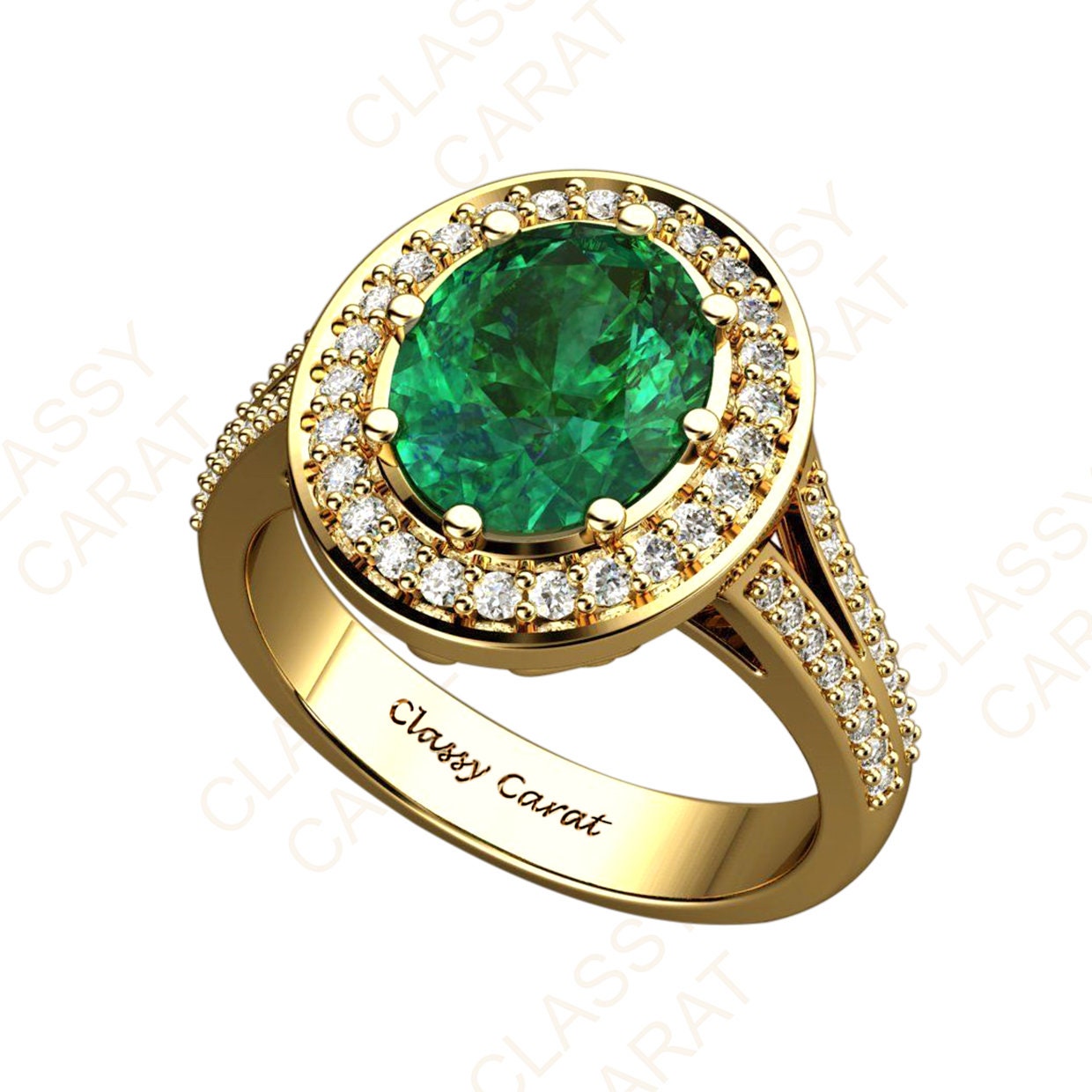 Emerald Engagement Rings | Alexandre Rosenberg