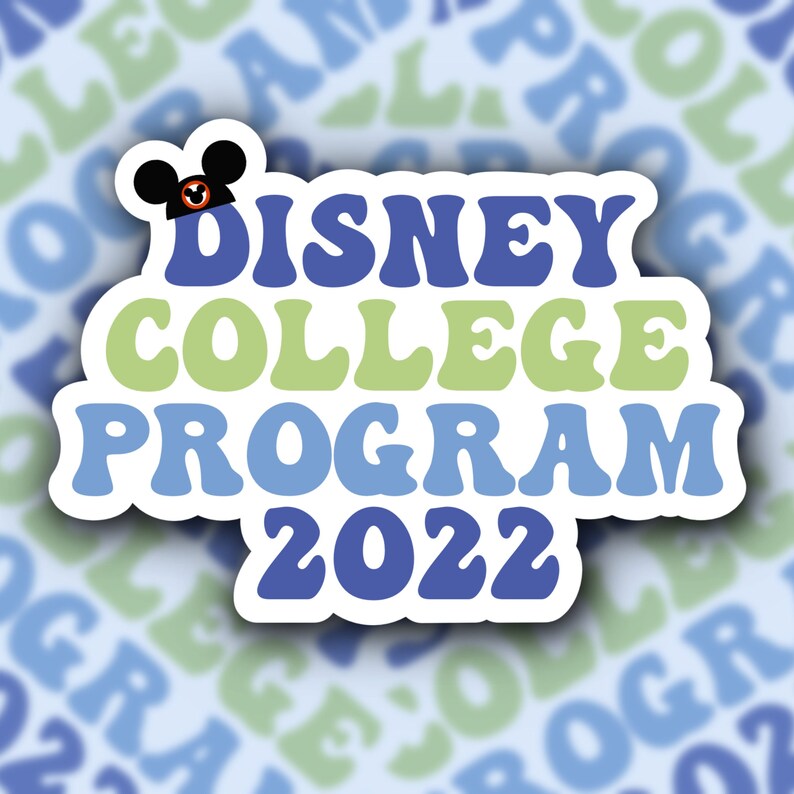 Disney College Program Decal Laptop Electronics & Accessories Decals ...