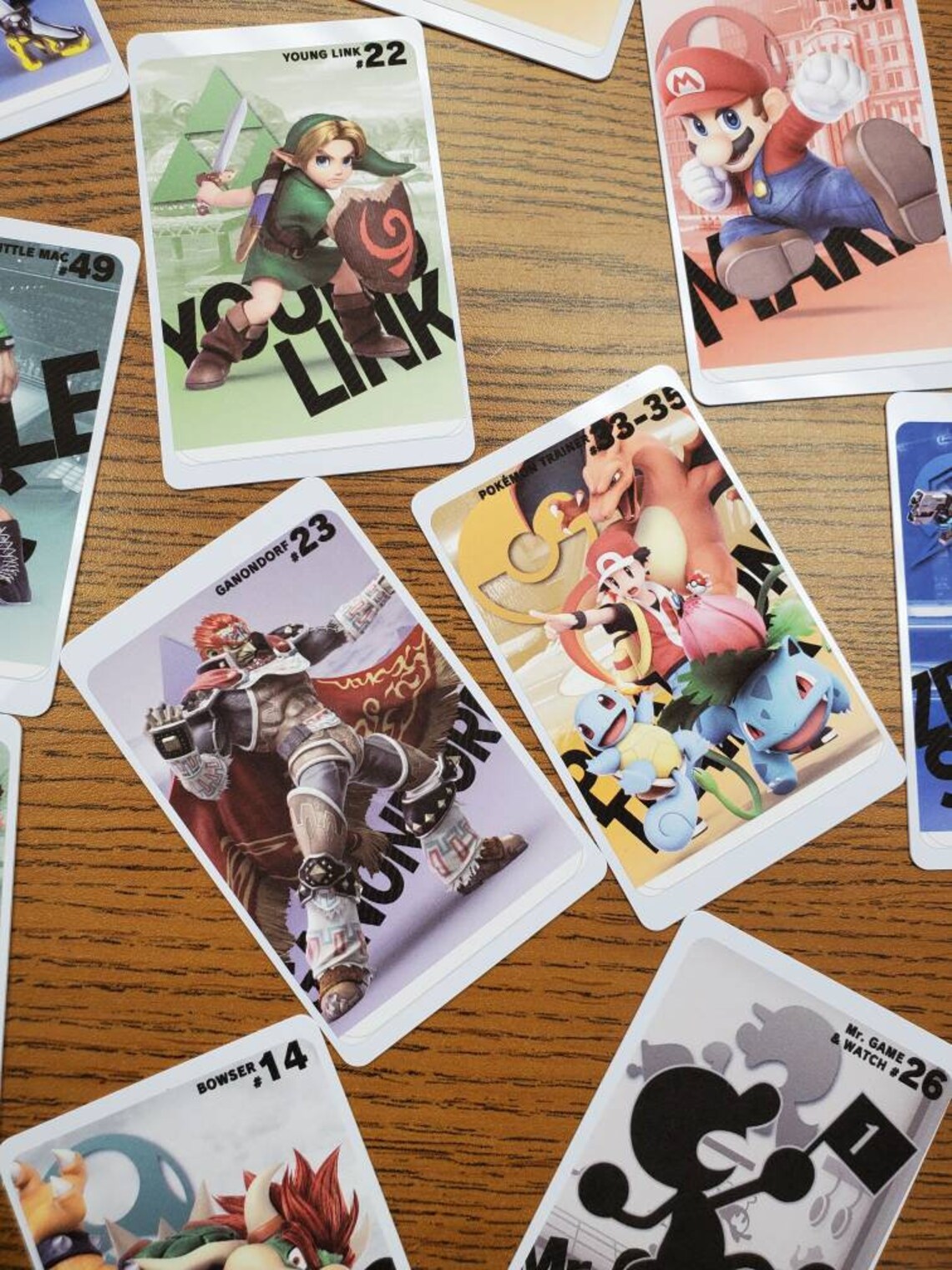 Super Smash Brothers Amiibo Cards Featuring art by | Etsy