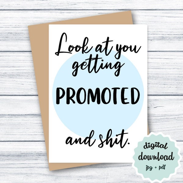 Shit At Job Card Etsy Shit At Job Card Etsy
