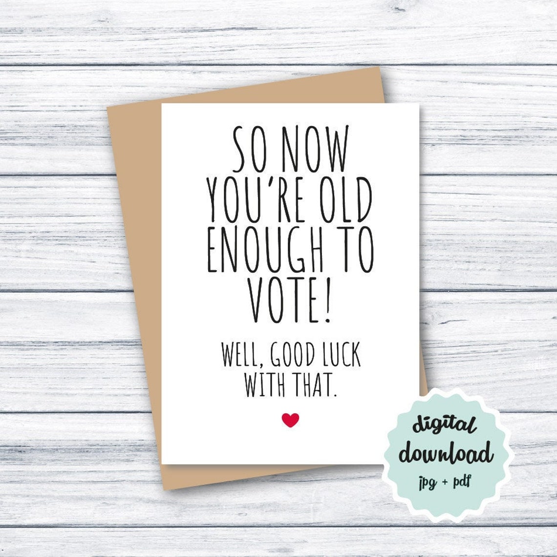 18 Birthday Card main image 0