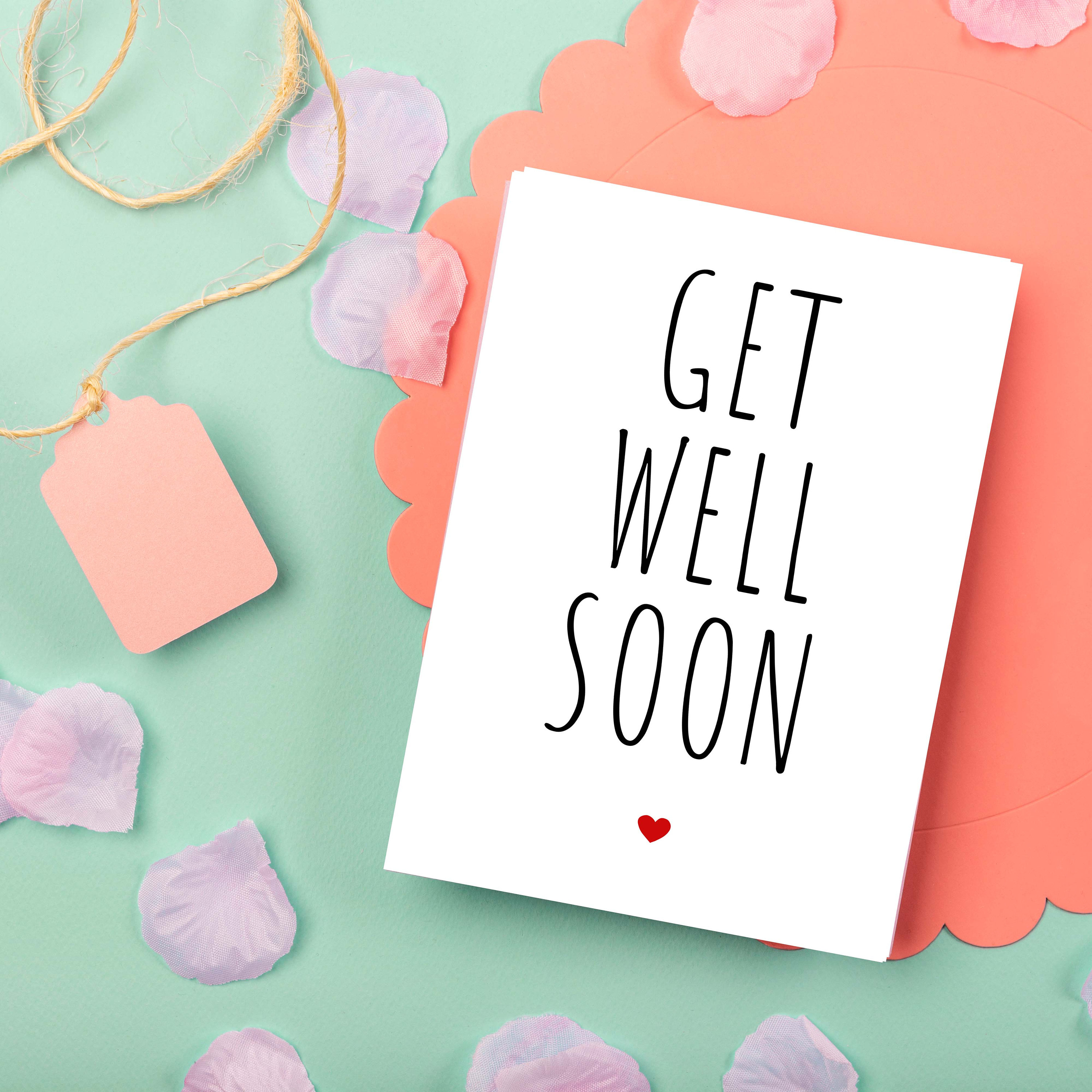 Get Well Soon Card PRINTABLE Get Well Card Encouragement Etsy