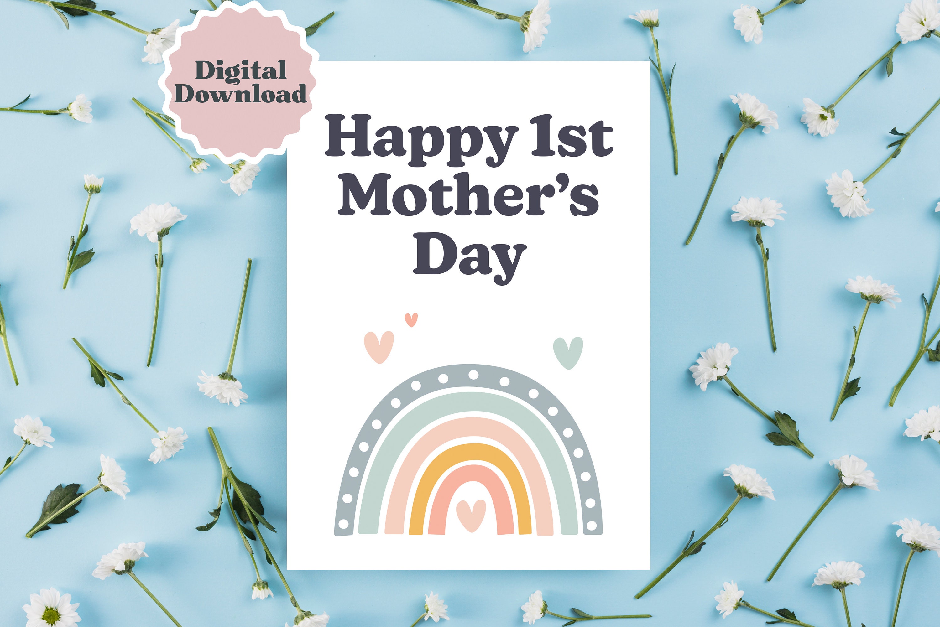Vivid Happy 1st Mothers Day Card Background in HD Vivid Happy 1st Mothers Day Card Background in HD