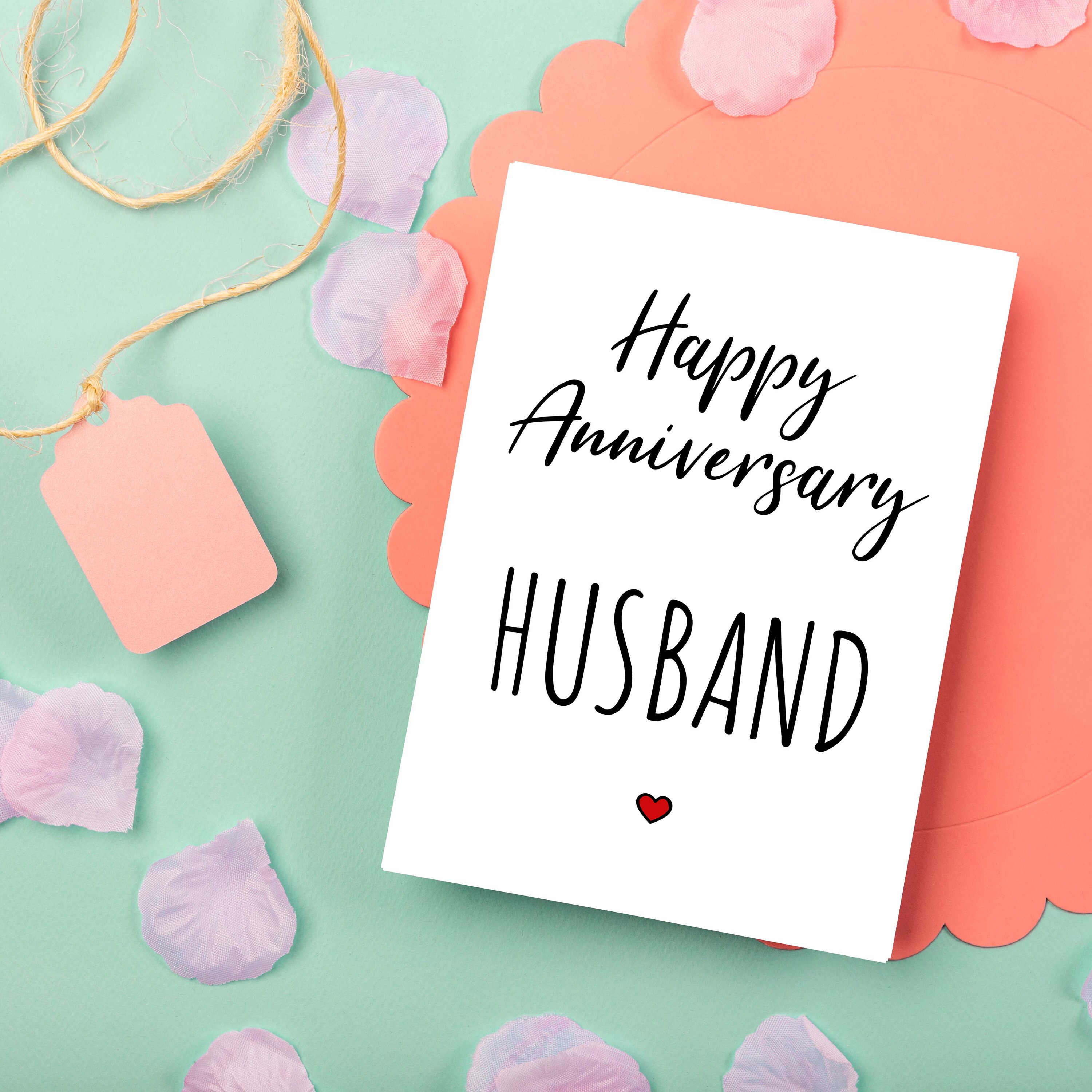 Anniversary Card for Husband PRINTABLE Anniversary Card for Him ...