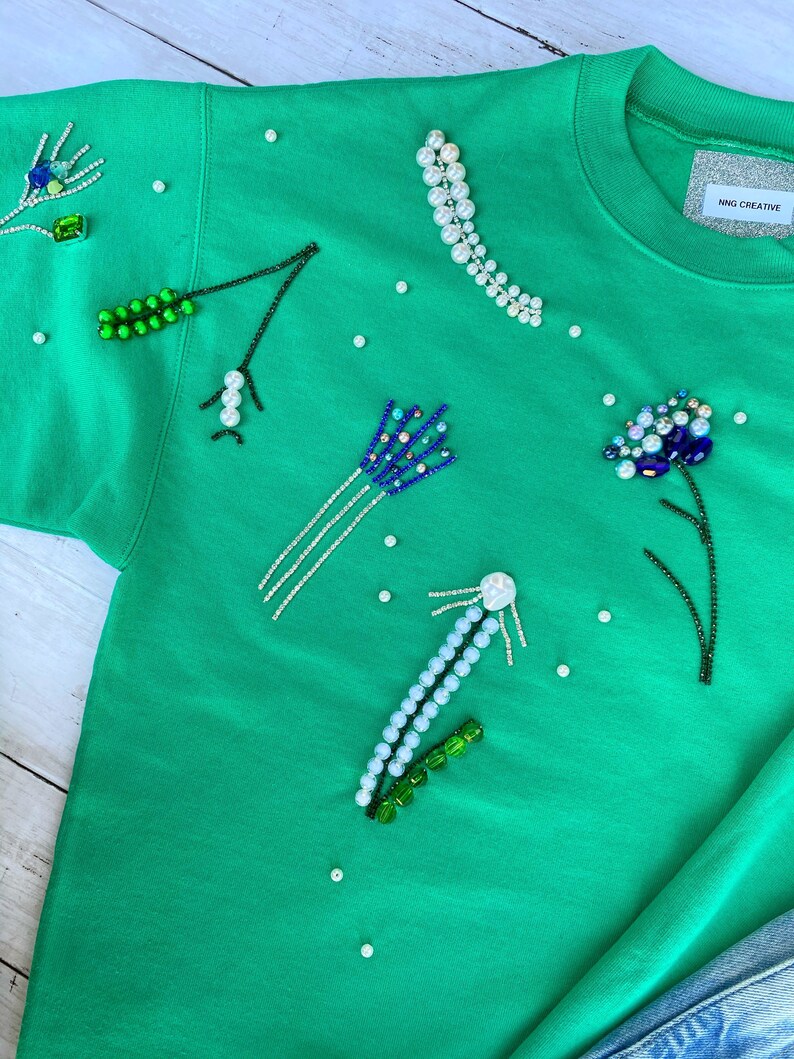 Handmade Green sweatersweatshirt