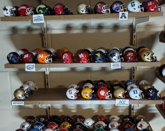 25.00/SINGLE helmet custom made Pocket Pro size helmet (approx. 2"H)  *Pictures are for representation only-custom made when ordered*