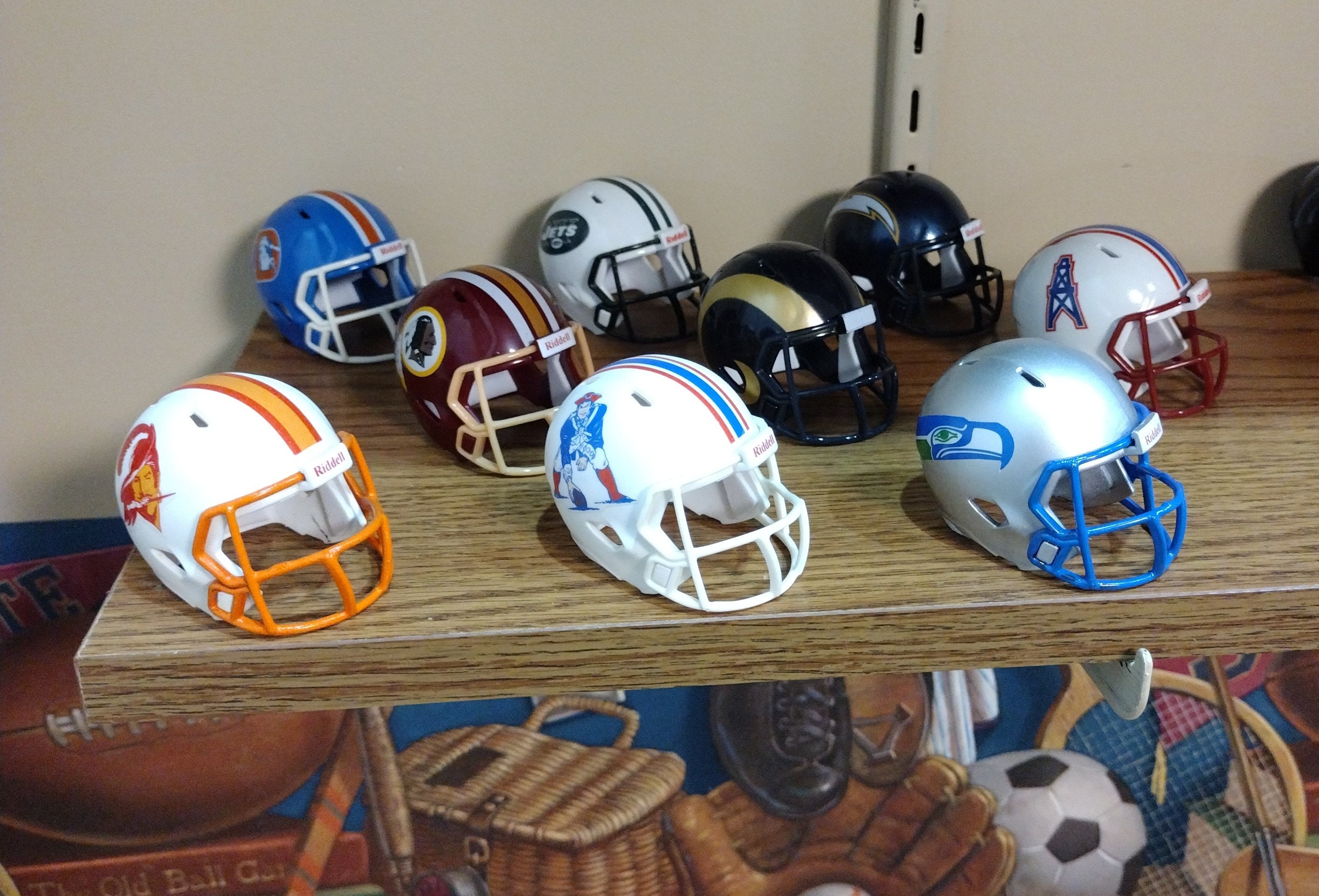 Pocket pro sale football helmets