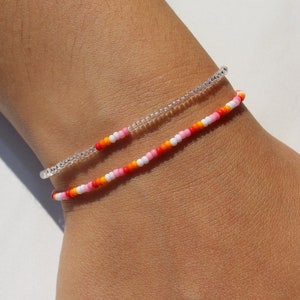 Lesbian Flag Bracelet