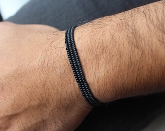 Matte Black Bracelet