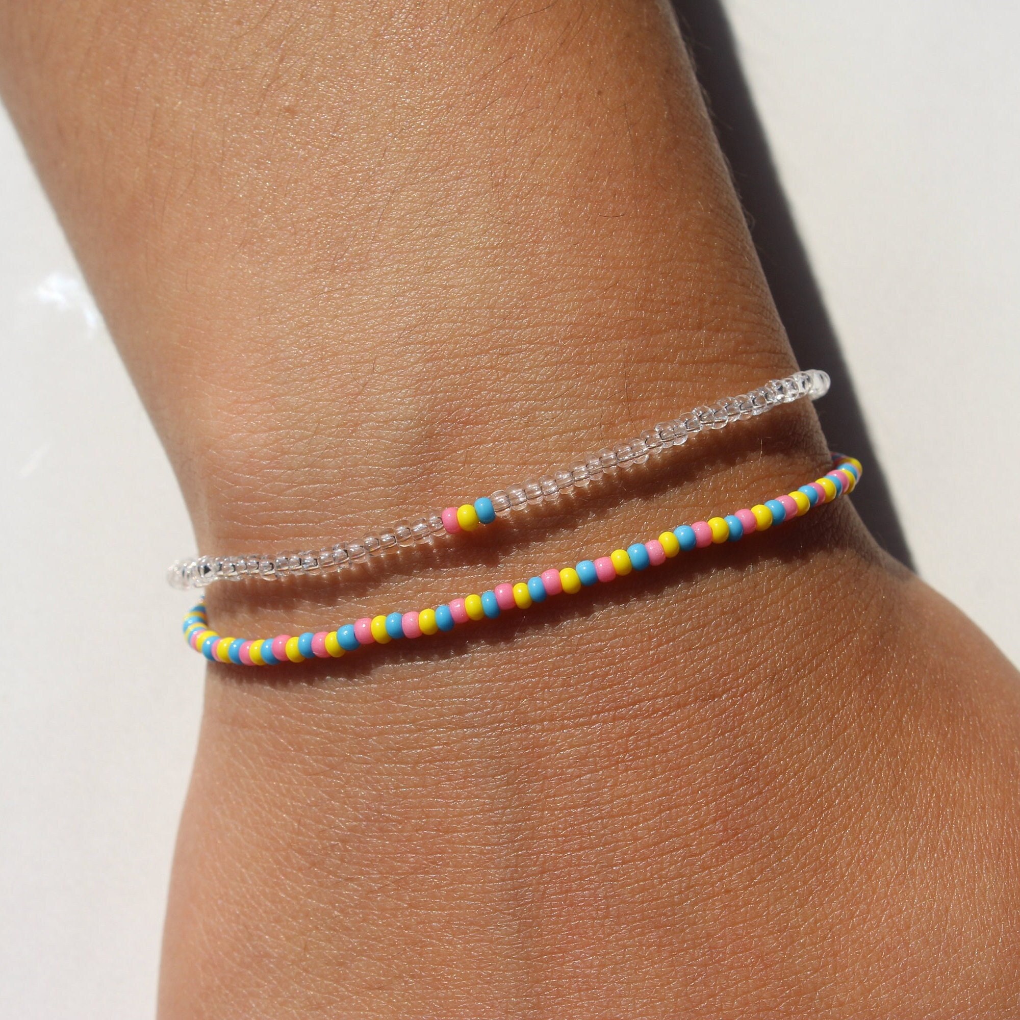 Pansexual Flag Bracelet