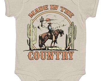 Country Baby® Infant Bodysuit Made in the Country Sunset