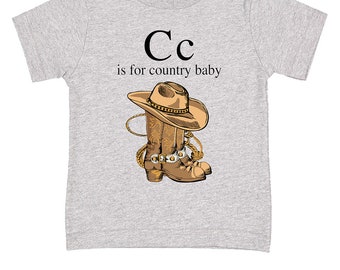 Country Baby® Infant Jersey Tee C is for