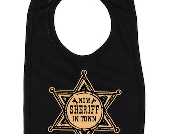 Country Baby® Baby Bib New Sheriff