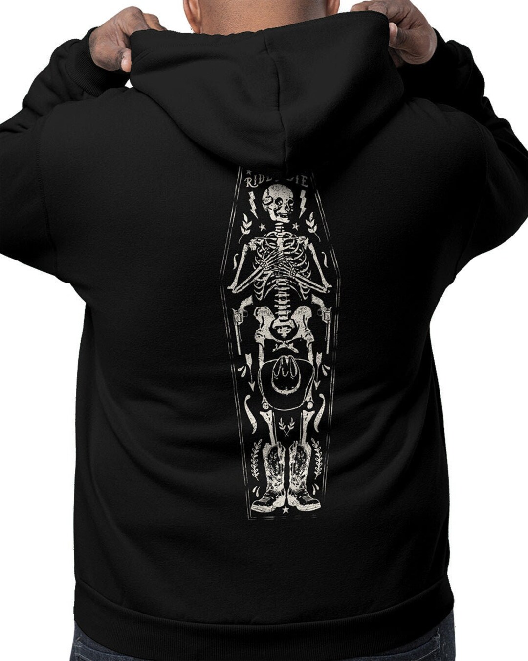 COME INTO MY COFFiN // Custom Hoodie