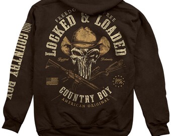 Country Boy® Men's Hoodie CB Locked & Loaded Hat