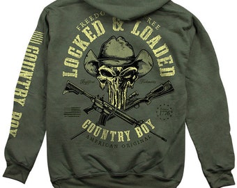 Country Boy® Men's Hoodie CB Locked & Loaded Hat