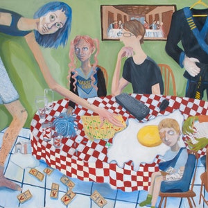 Postkarten Druck: Familien Portrait