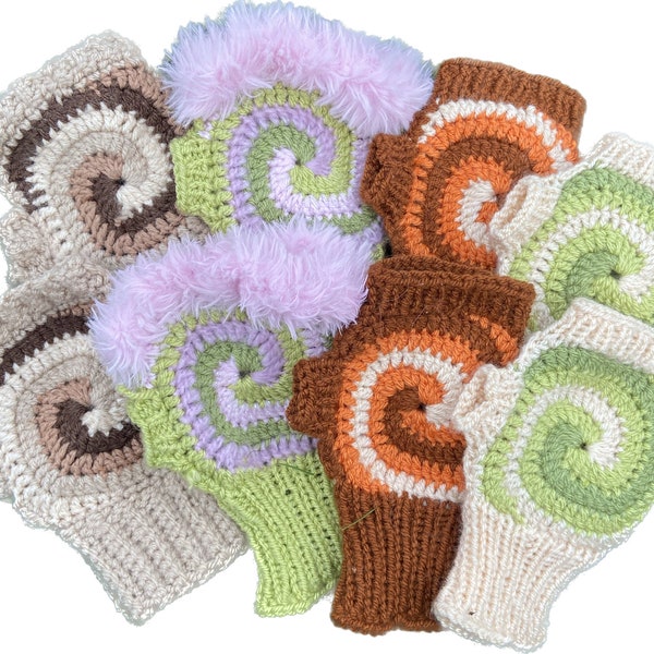 Swirl Mitts haakpatroon