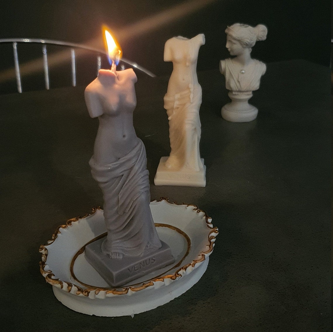 Scented goddess/ Sculpture Candle/Torso Soy Candle/ Figure Etsy
