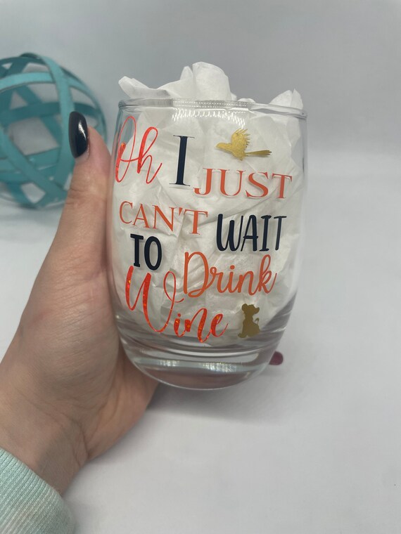 Lion King Themed Wine Glass Lion King Gift Lion King Wine Etsy