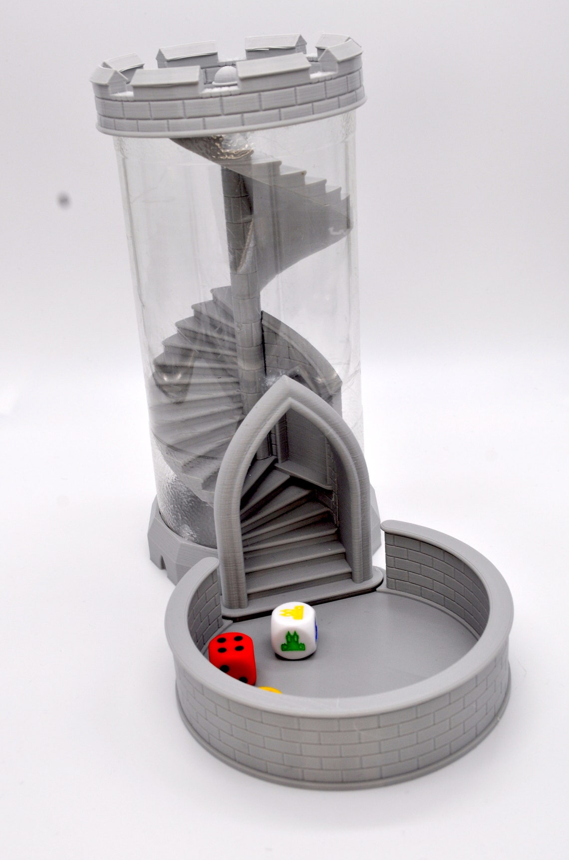 Transparent Dice Tower Board Games Etsy
