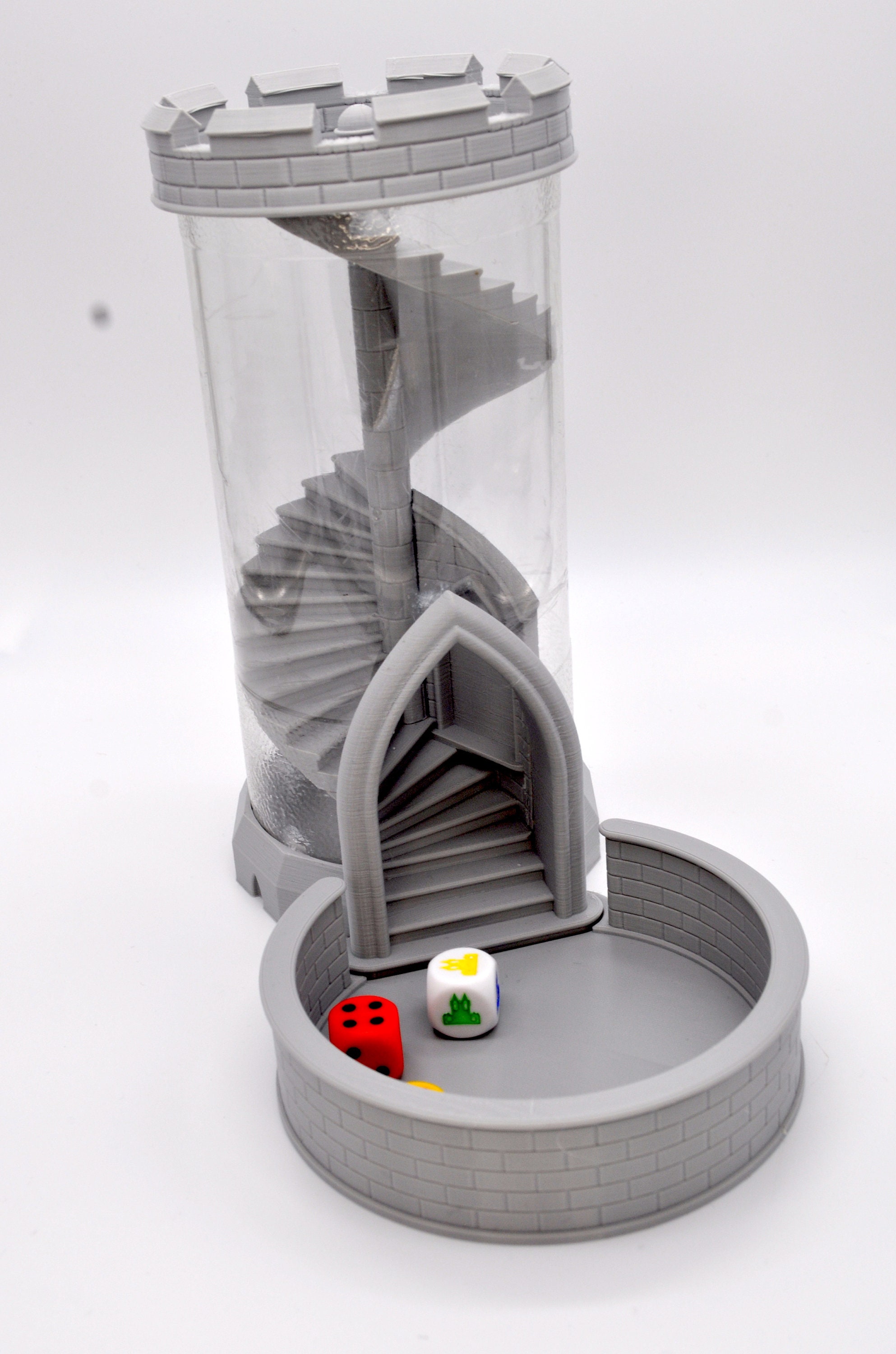 Transparent Dice Tower Board Games Etsy