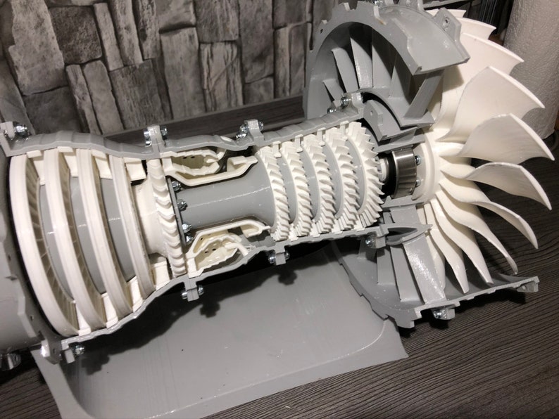 Jet Engine Model - Etsy
