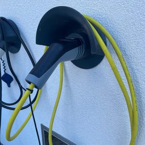 Car connector holder - TYPE 2 plug - EV charging