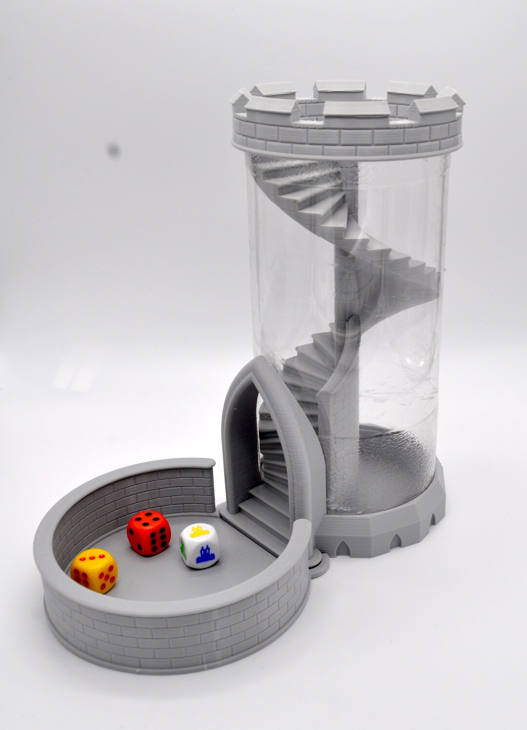 Transparent Dice Tower Board Games Etsy