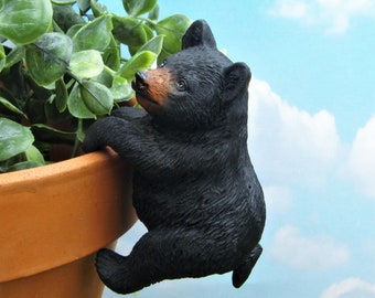 Climbing Bear Cubs Miniature Dollhouse FAIRY GARDEN Accessories 