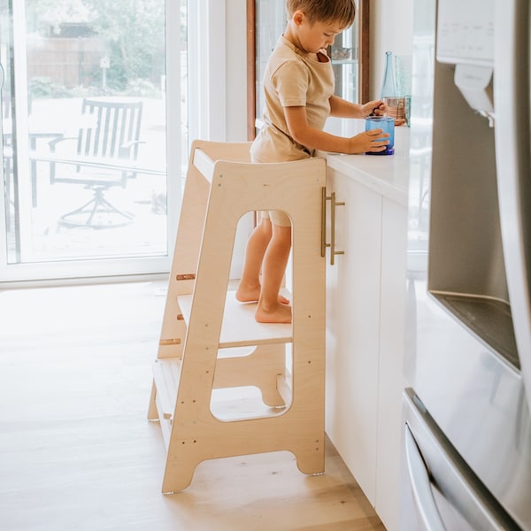 Montessori Toddler Helper Stool, Learning Tower