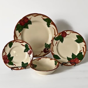 Vintage Franciscan Apple Dinnerware American Backstamp