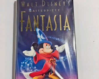 Walt Disney Masterpiece Fantasia  (VHS, 1991) ISBN 1-55890-132-9