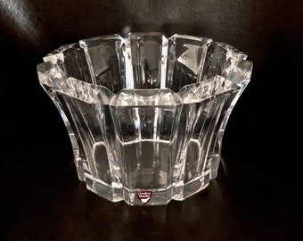 Vintage Crystal Bowl  Stenhammar by Orrefors