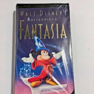 Walt Disney Masterpiece Fantasia (VHS, 1991) ISBN 1-55890-132-9