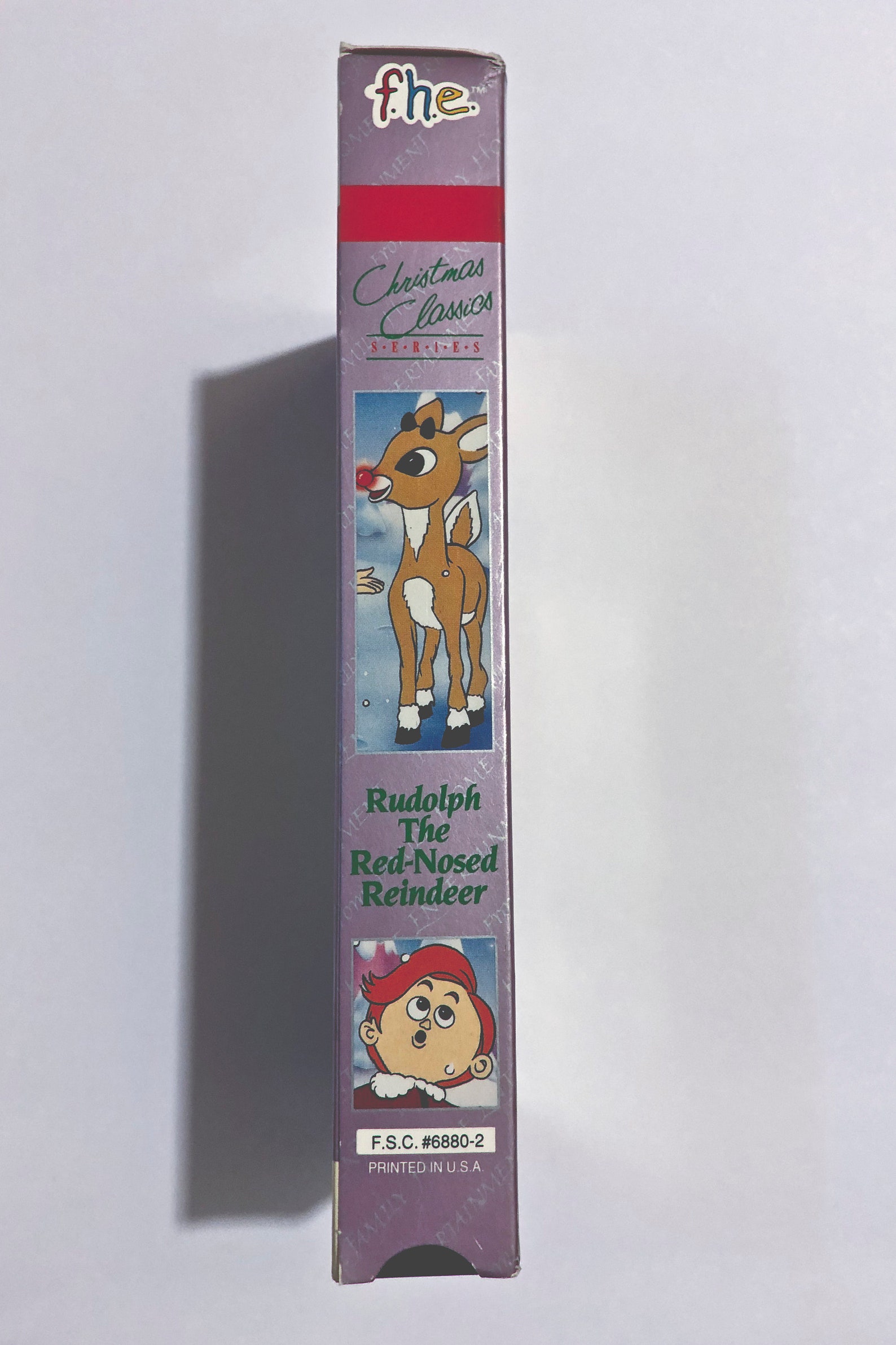 Rudolph the Red Nosed Reindeer Christmas Classic VHS 1965 Broadcast in ...