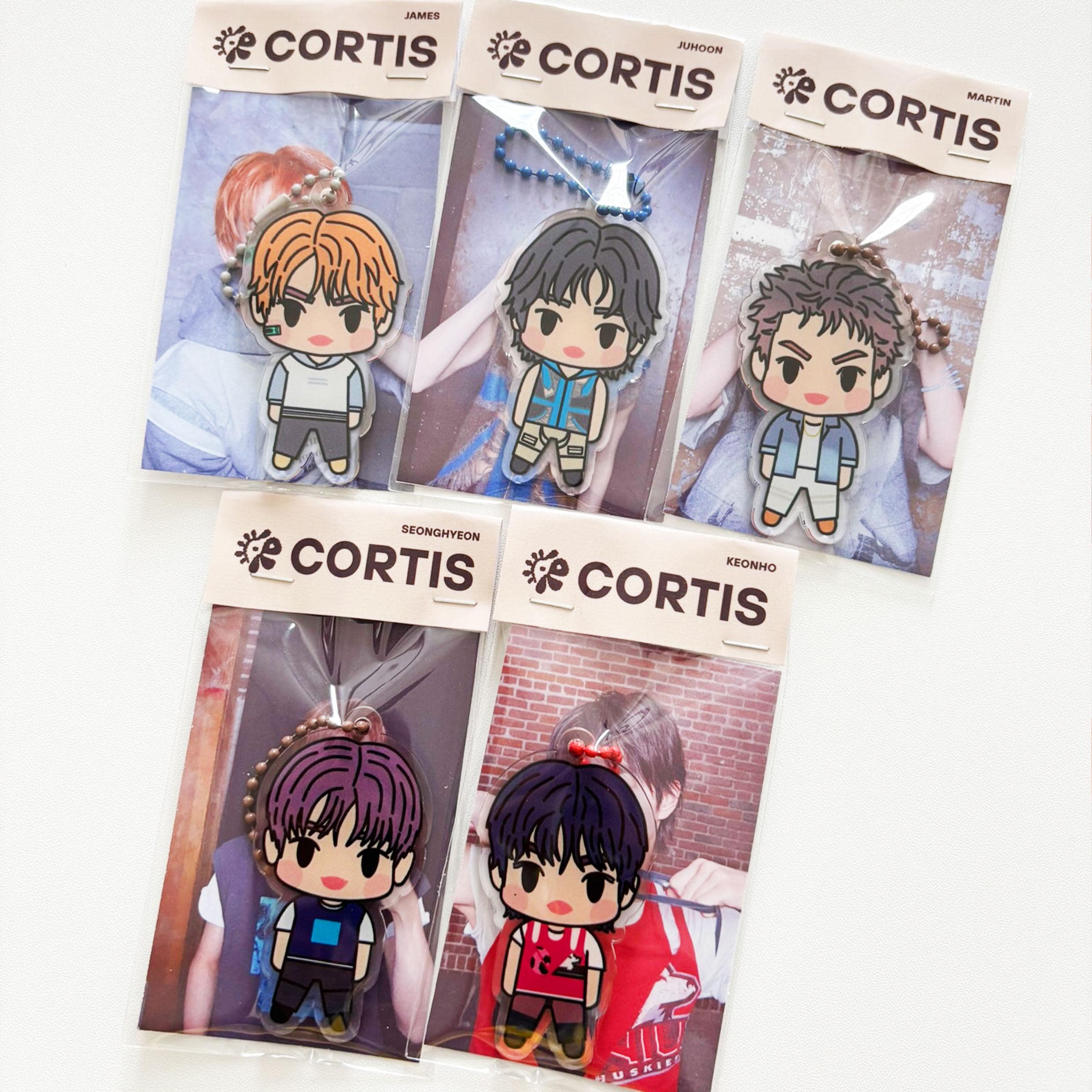 Cortis KPOP グッズ (キーホルダー、ピン、ストラップ、メモ帳