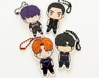 WE GO 6  Keychain / Standee / Sticker / Pin