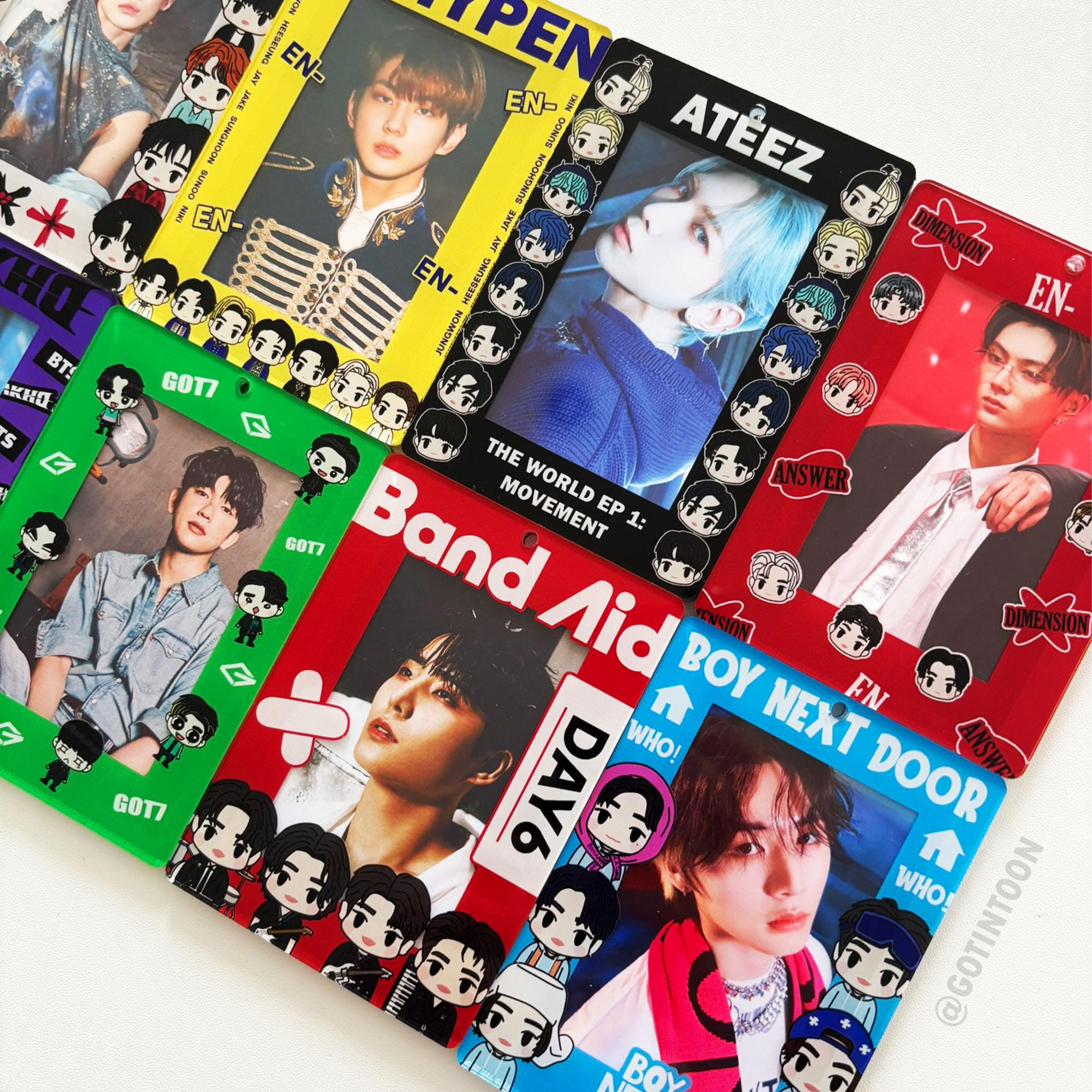 Kpop ENHYPEN Academy Plastic Student ID Photo Card JAKE JAY