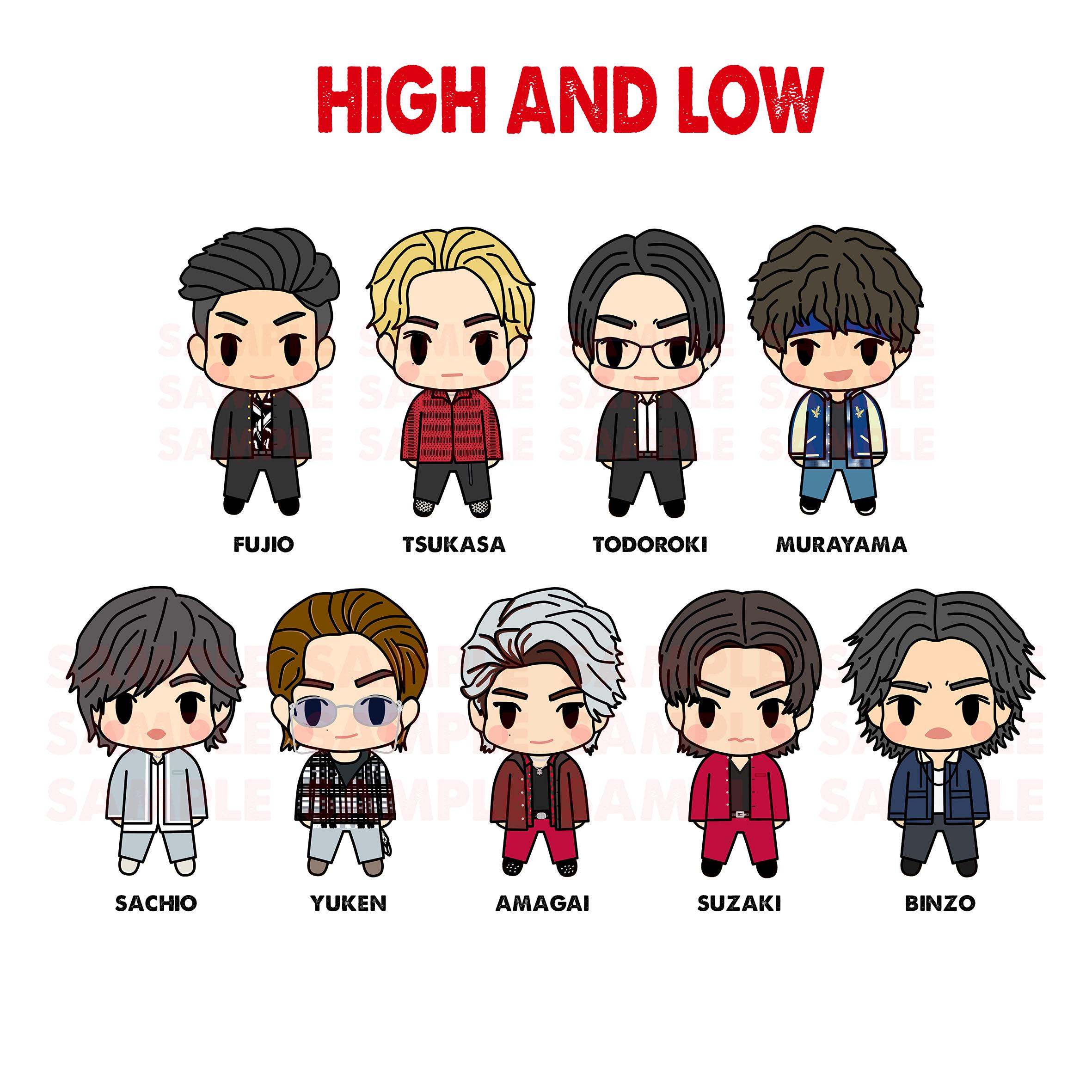 HiGH&LOW THE WORST X ジャンボうちわ(4種) | TEAM HI-AX STORE