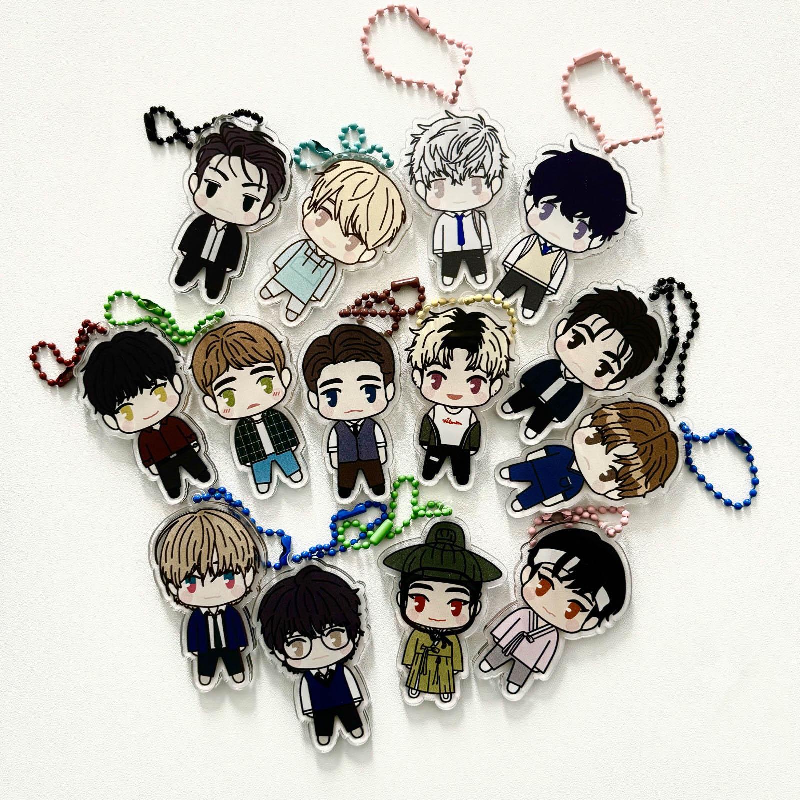 韓国BL Mingwa jinx コレクションステッカー　他ジェギョンセット Jinx manhwa - Etsy 日本