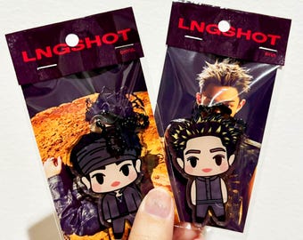 LNGSHOT KPOP Merch ( Keychain, Pin, Lanyard, Memopad, Sticker, Coaster, Card Holder, Tote Bag )