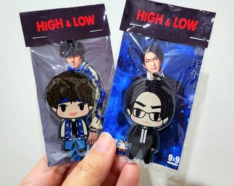 High & Low Merch (Keychain, Sticker, Standee, Griptok)